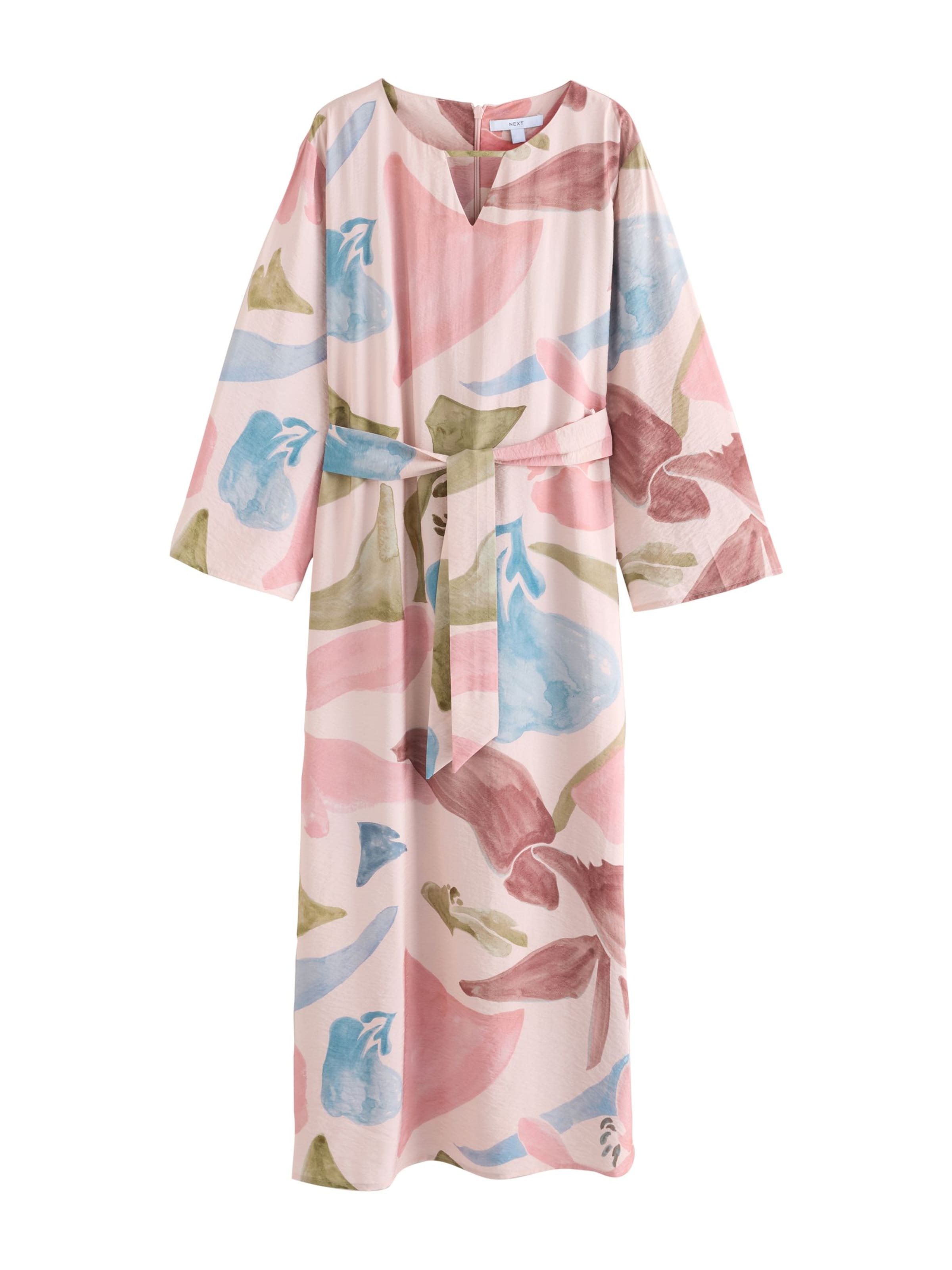 Rochie de la Next pe roz: față