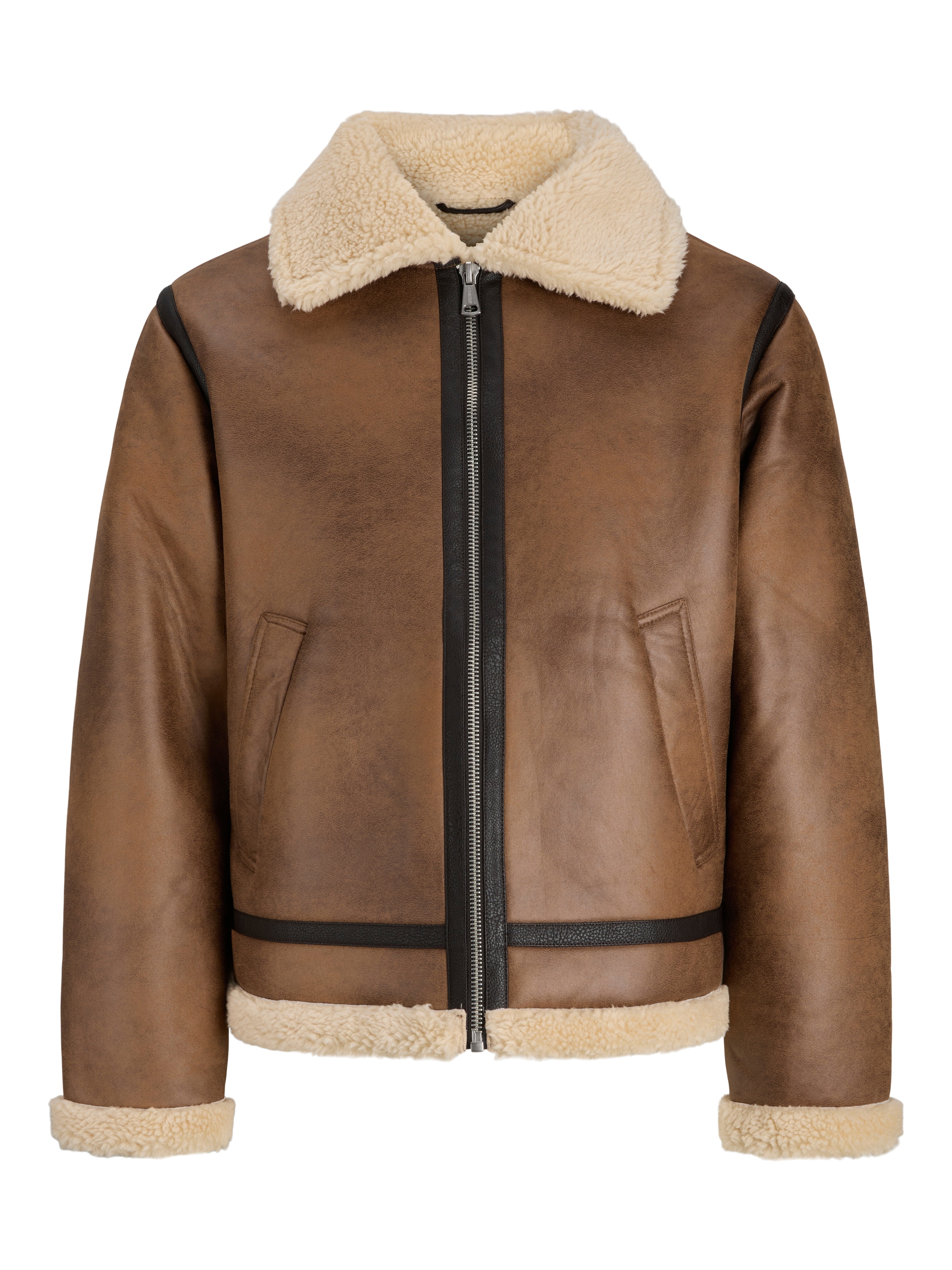 Giacca di mezza stagione 'JORNORREBRO' di JACK & JONES in marrone: frontale