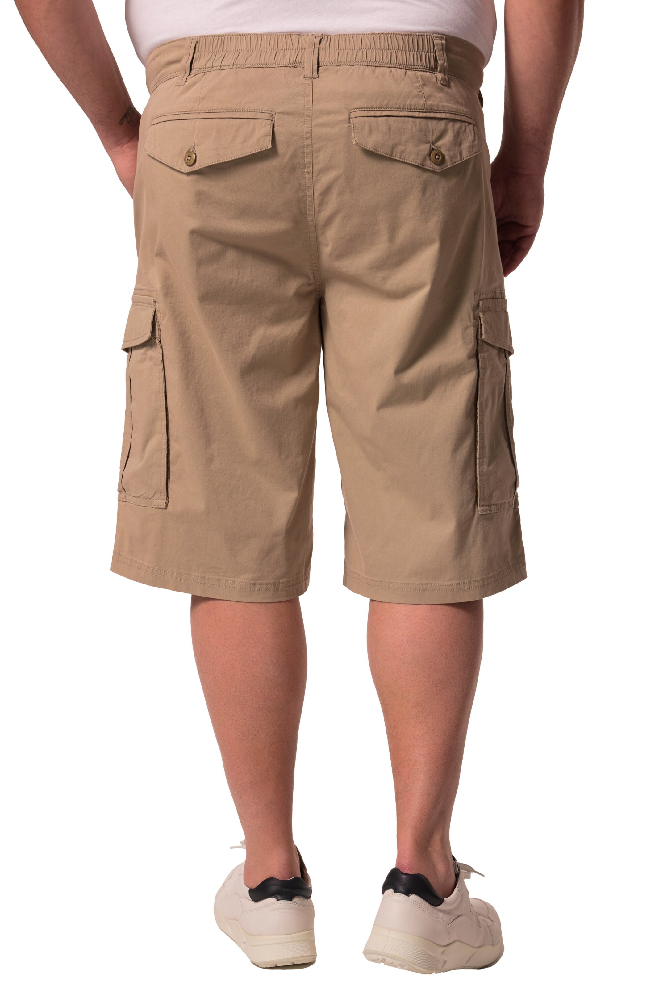 Loosefit Pantalon Men Plus en marron