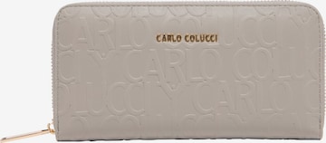 Carlo Colucci Wallet 'Ella' in Grey: front