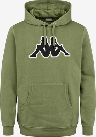 KAPPA Sweatshirt 'Airiti' in Grün: Vorderseite