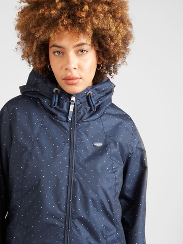 Ragwear Plus Between-Season Jacket 'MONADDE' in Blue