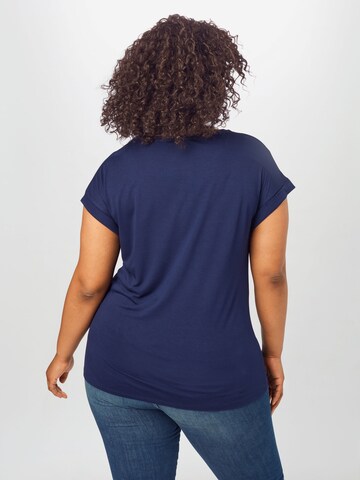 T-shirt 'Tabea' ABOUT YOU Curvy en bleu