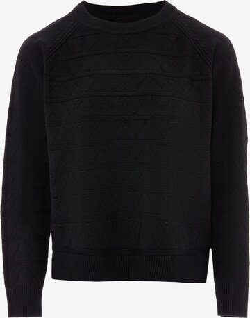 Pull-over Jalene en noir : devant