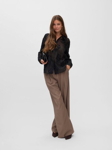 VERO MODA Bluse 'VMNora' in Schwarz