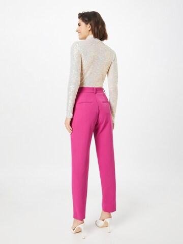 Regular Pantaloni cu dungă 'Pianora' de la Custommade pe roz