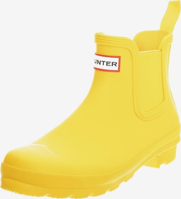 Stivale 'Original Chelsea Boot Yellow' di HUNTER in giallo: frontale