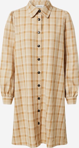 modström Shirt Dress 'Giana' in Beige: front