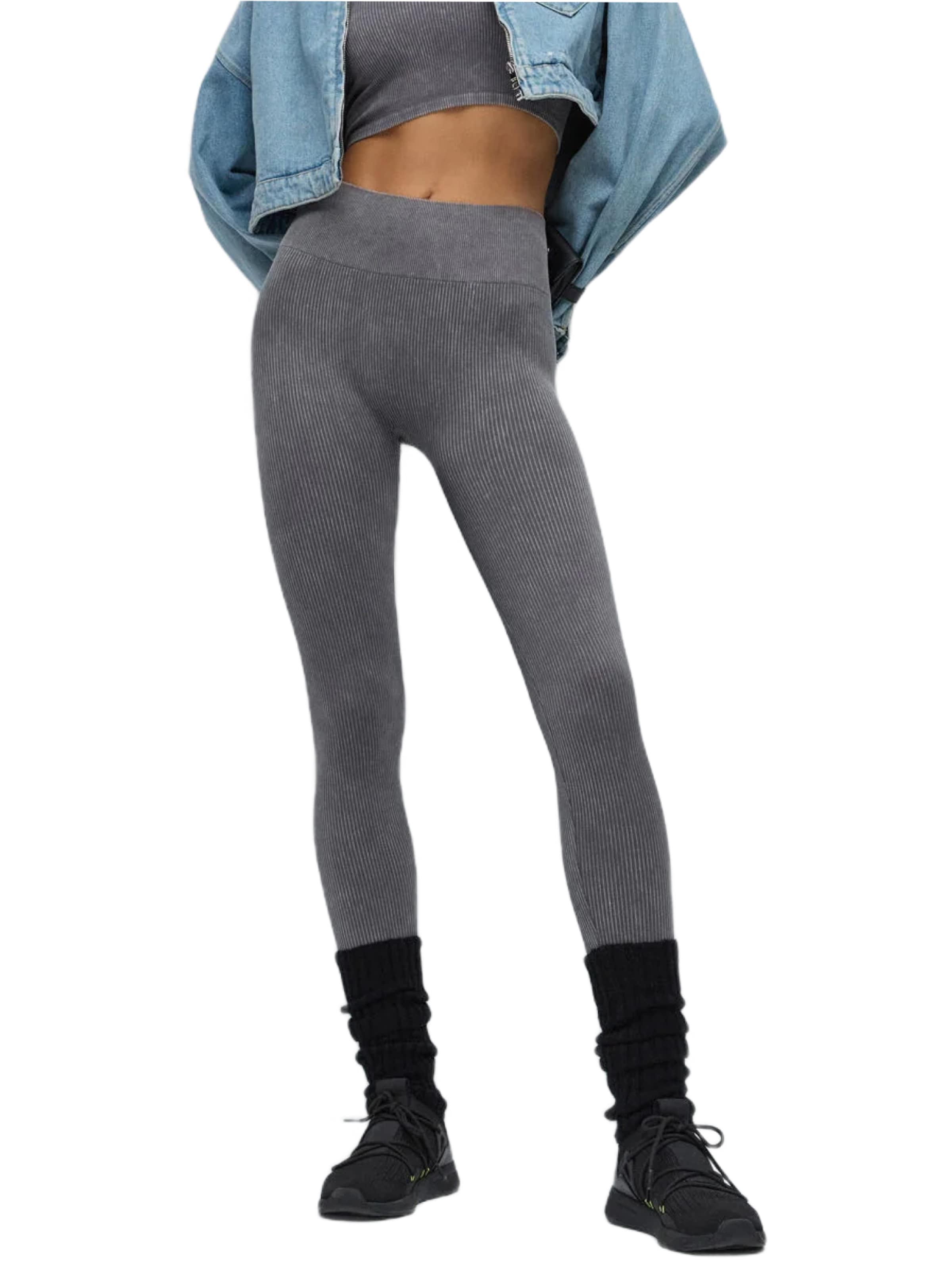 Skinny Leggings No Matter What en gris : devant