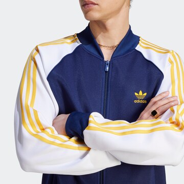 ADIDAS ORIGINALS Sweatjacke 'Adicolor Classics+ Sst' in Blau