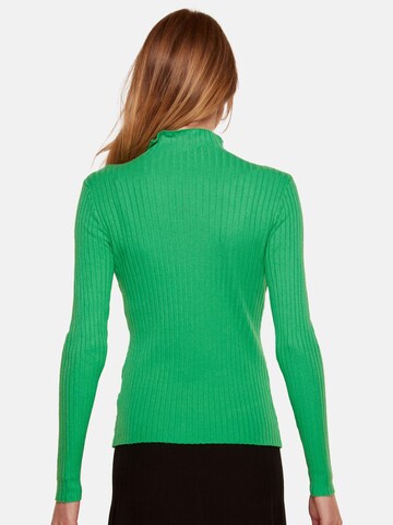 TOOche Sweater 'Pulli Gerippt' in Green