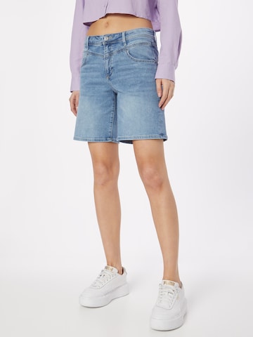 s.Oliver Regular Jeans in Blauw: voorkant