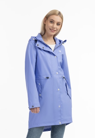 Schmuddelwedda Raincoat 'Bridgeport' in Purple: front