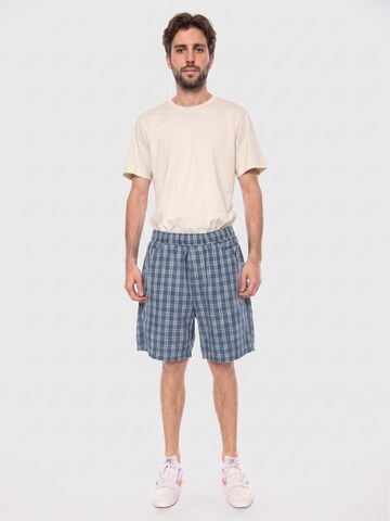 Baggy Pantaloni 'PULL-ON WORK SHORT SUMMER CHECK MED INDIGO' di LEVI'S ® in blu: frontale