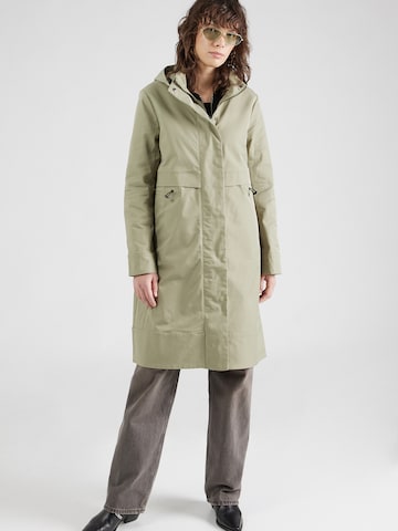 RINO & PELLE Between-Seasons Coat 'Kimi' in Green: front