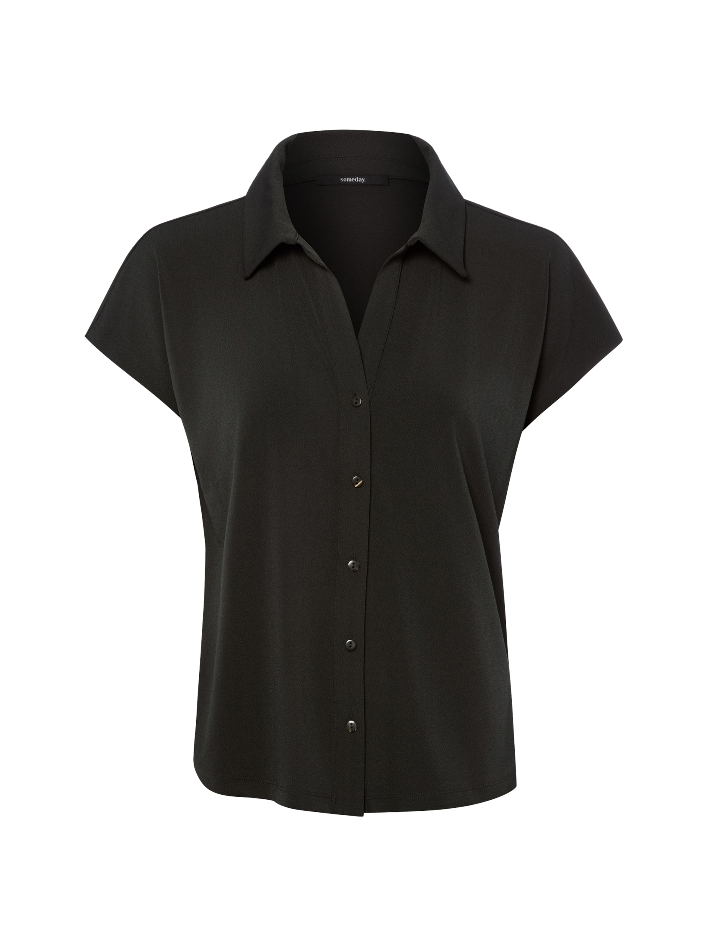 Someday Blouse 'Konita' in Zwart: voorkant