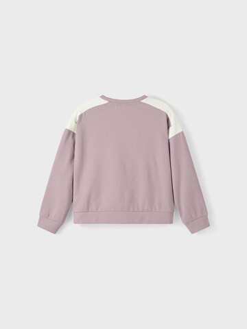 NAME IT Sweatshirt 'Kessi' in Lila