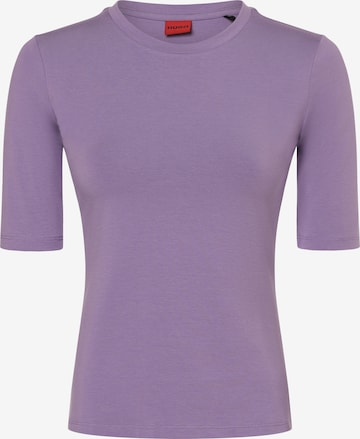 HUGO T-Shirt 'Darnelia' in Lila: Vorderseite