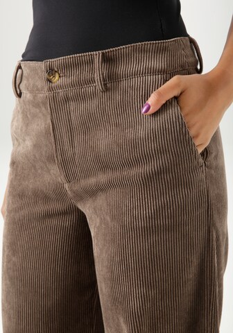 Aniston CASUAL Wide Leg Hose in Braun