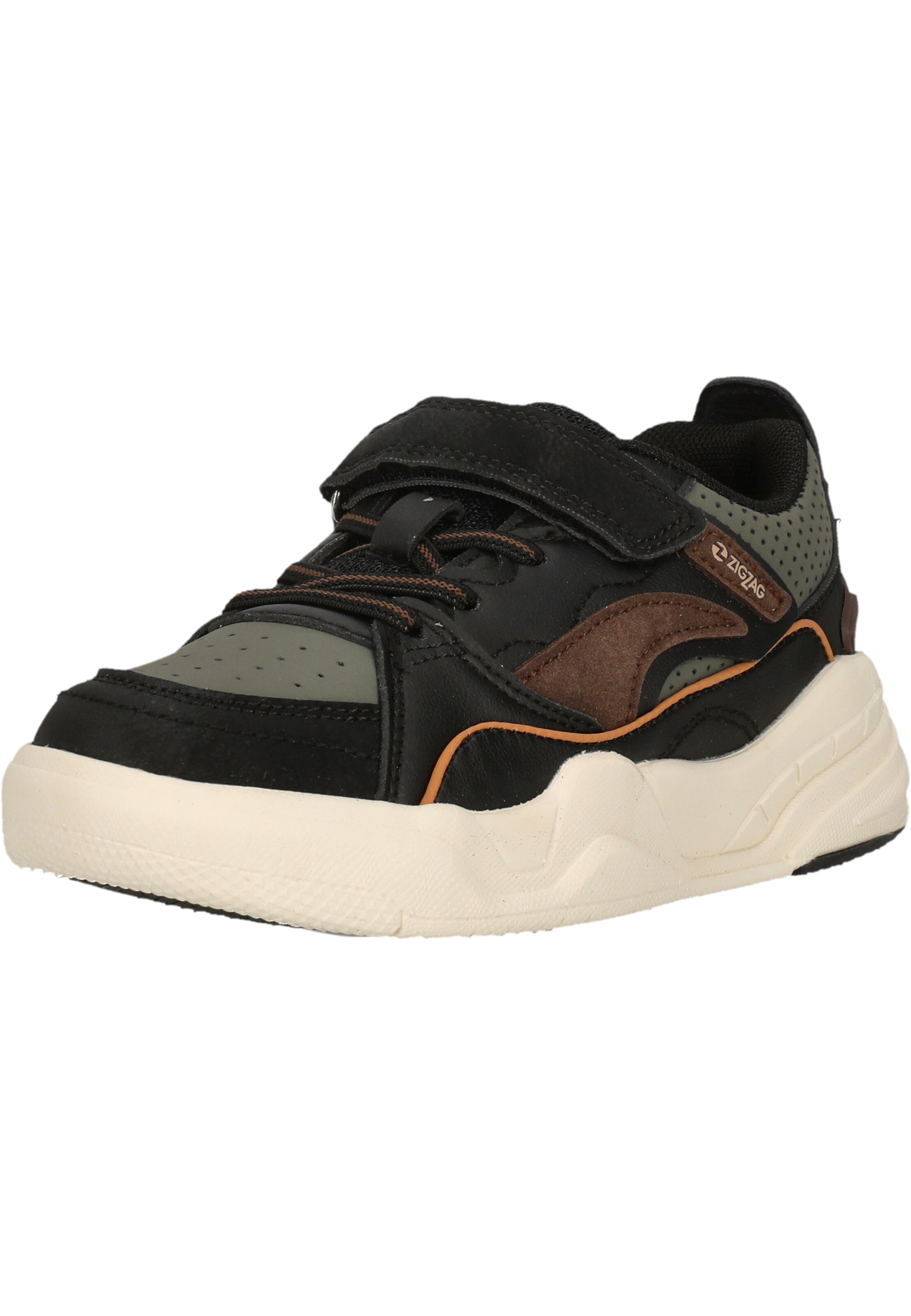 ZigZag Sneakers 'Eli' in Geel: voorkant