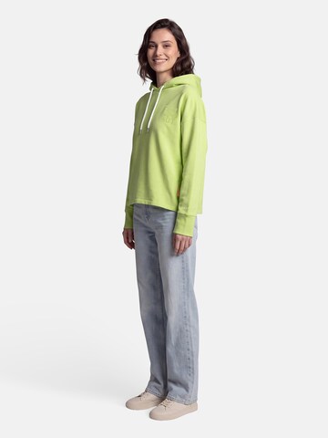 salzhaut Sweatshirt 'Draat' in Groen: zijkant