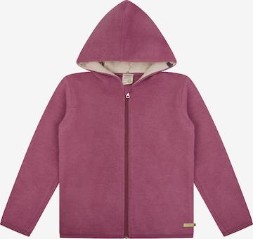 loud + proud Fleece Jacket in Purple: front