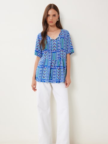 Happiness İstanbul Blouse in Blauw