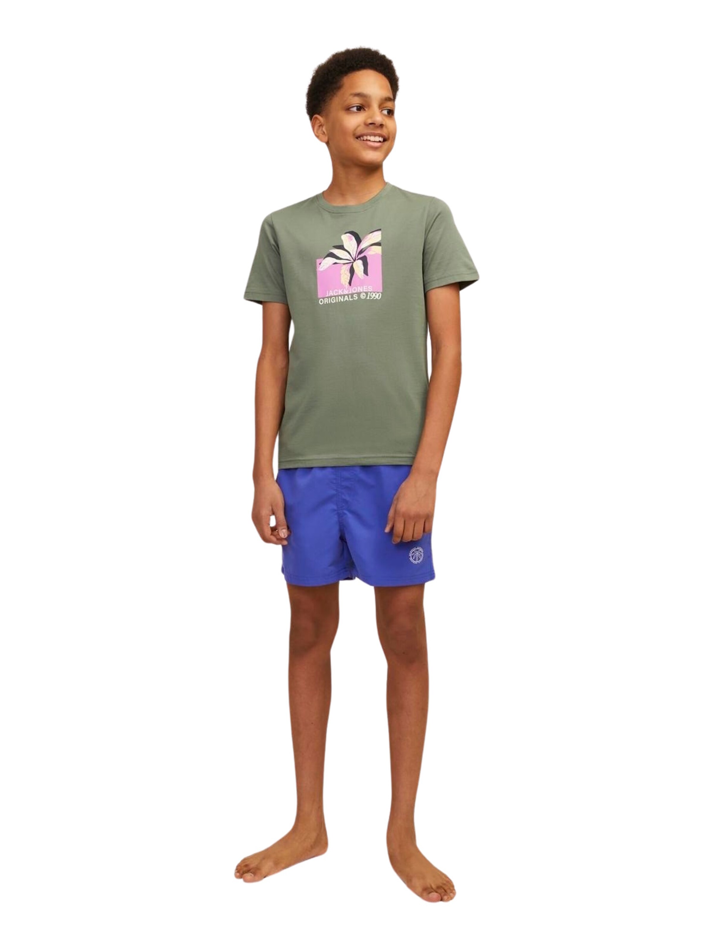 Pantaloncini da bagno 'JPSTFiji' di Jack & Jones Junior in blu