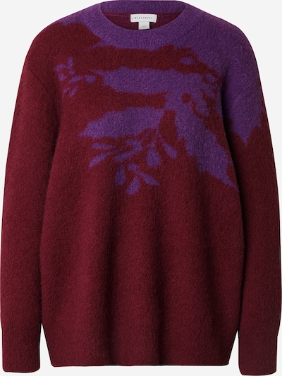 Warehouse Pullover 'Holly Christmas' em roxo claro / vermelho vinho, Vista do produto