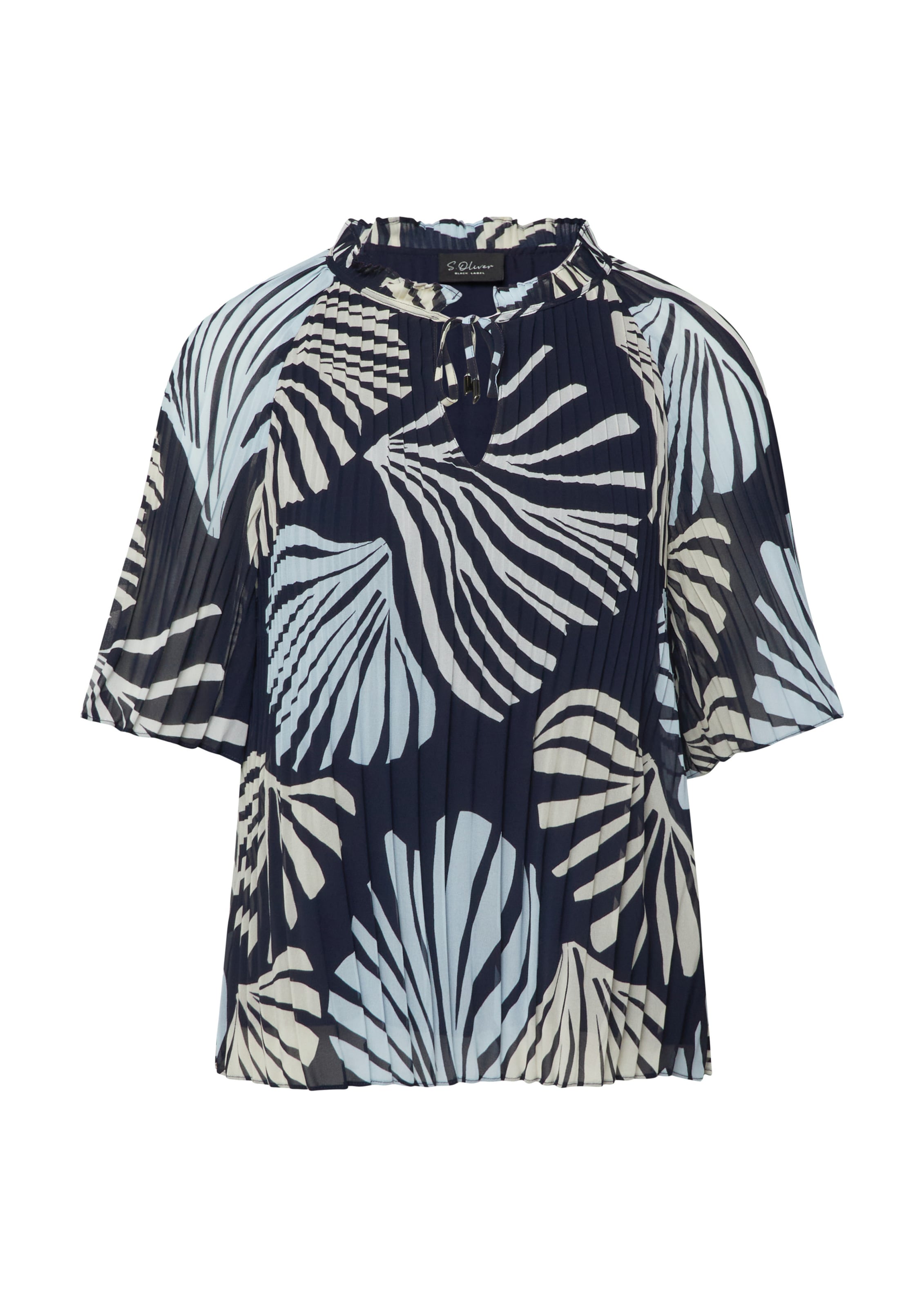 Chemisier s.Oliver en bleu : devant