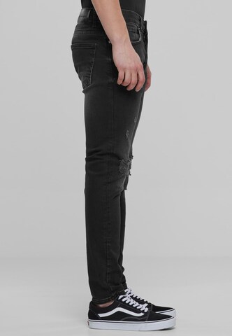 2Y Premium Regular Jeans in Schwarz
