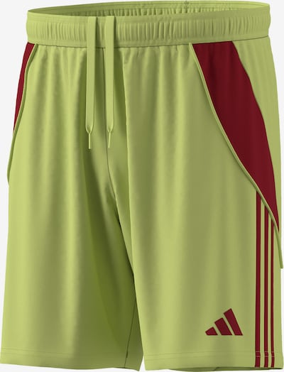ADIDAS PERFORMANCE Sportske hlače u žuta / burgund, Pregled proizvoda
