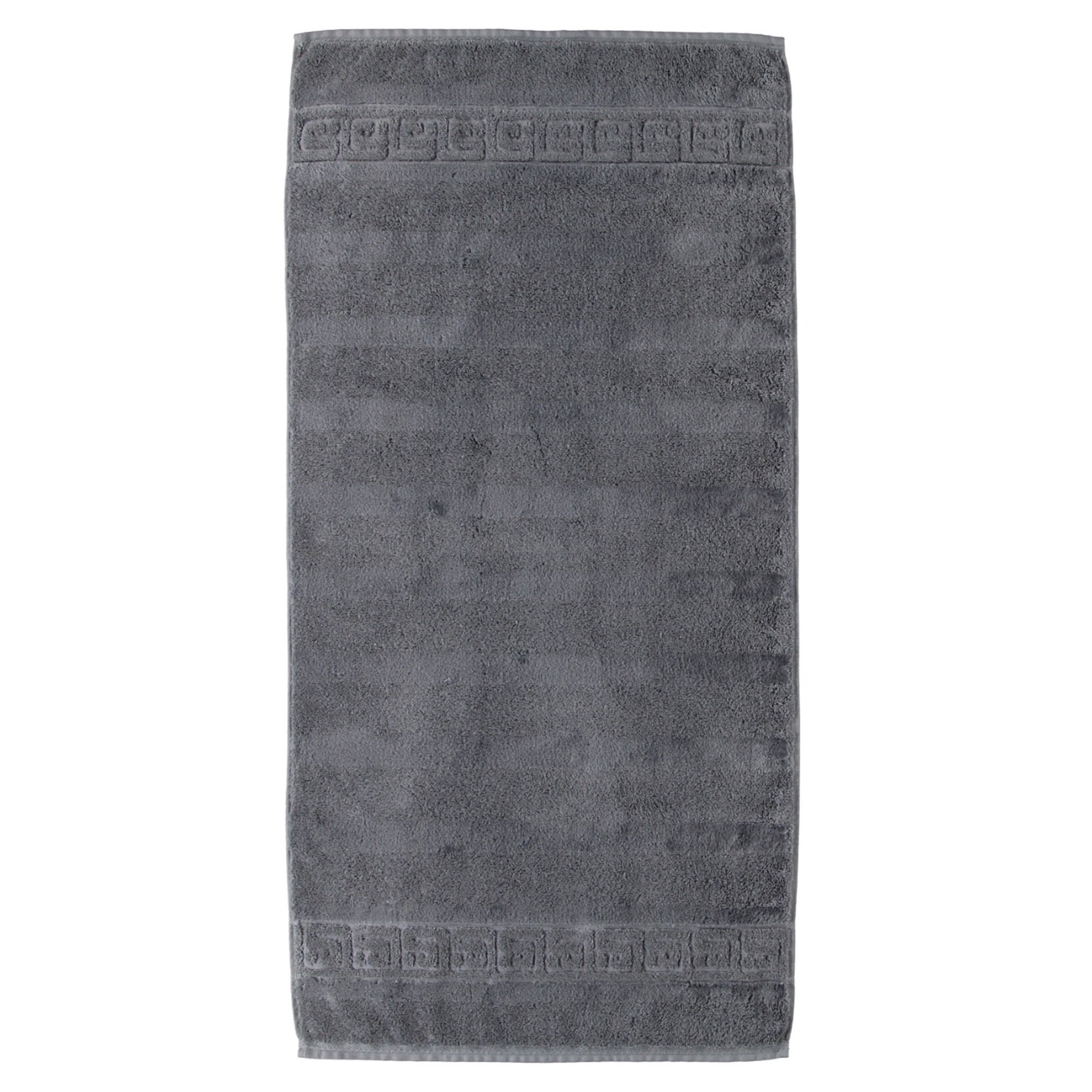 Telo doccia di Cawö in grigio: frontale