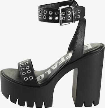 juoda BUFFALO Sandalai 'Jalilia': priekis