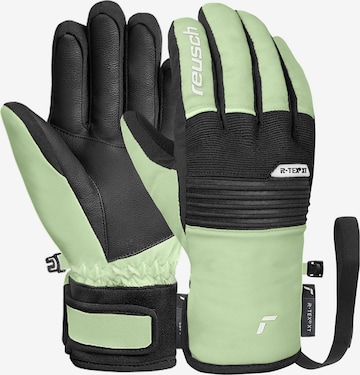 REUSCH Fingerhandschuhe 'Benji R-TEX® XT' in Grün: Vorderseite