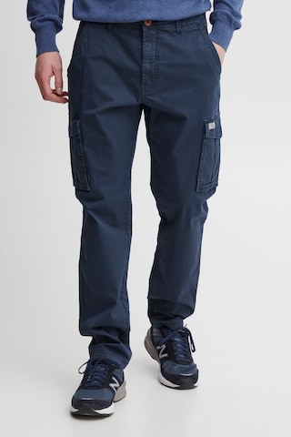 BLEND Regular Cargo Pants in Blue: front