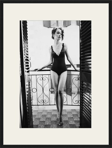 Liv Corday Image 'Balcony' in Black: front