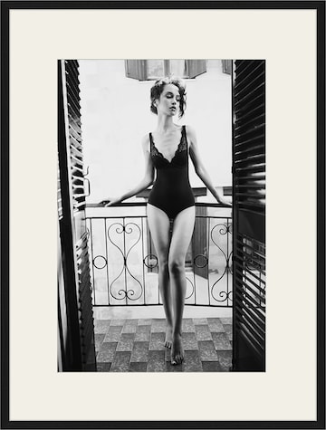 Liv Corday Image 'Balcony' in Black: front
