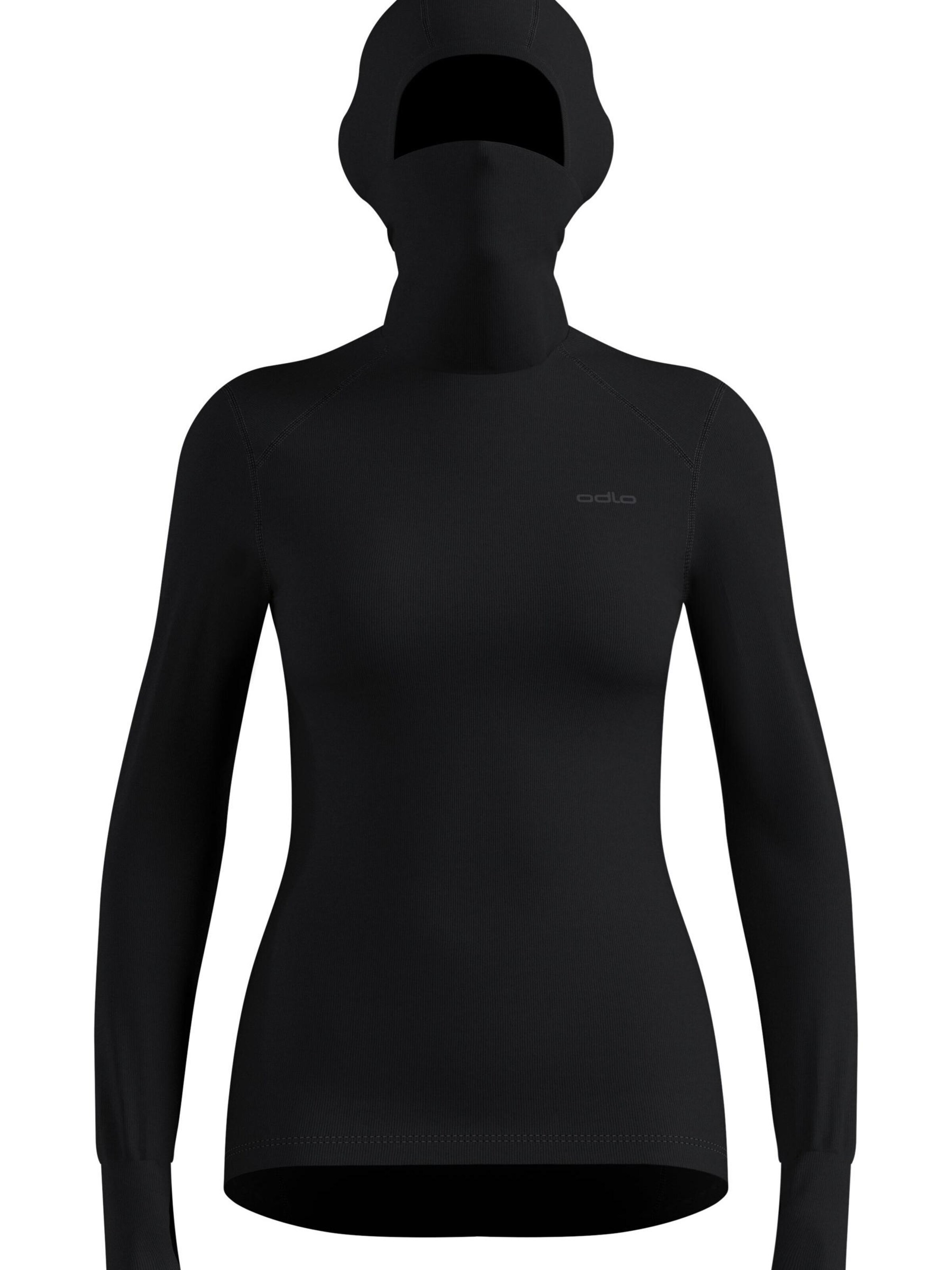 ODLO Base layer 'ACTIVE WARM' in Black: front