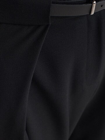 Dilvin Wide leg Pants in Black