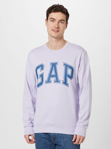 GAP Sweatshirt in Purple: front