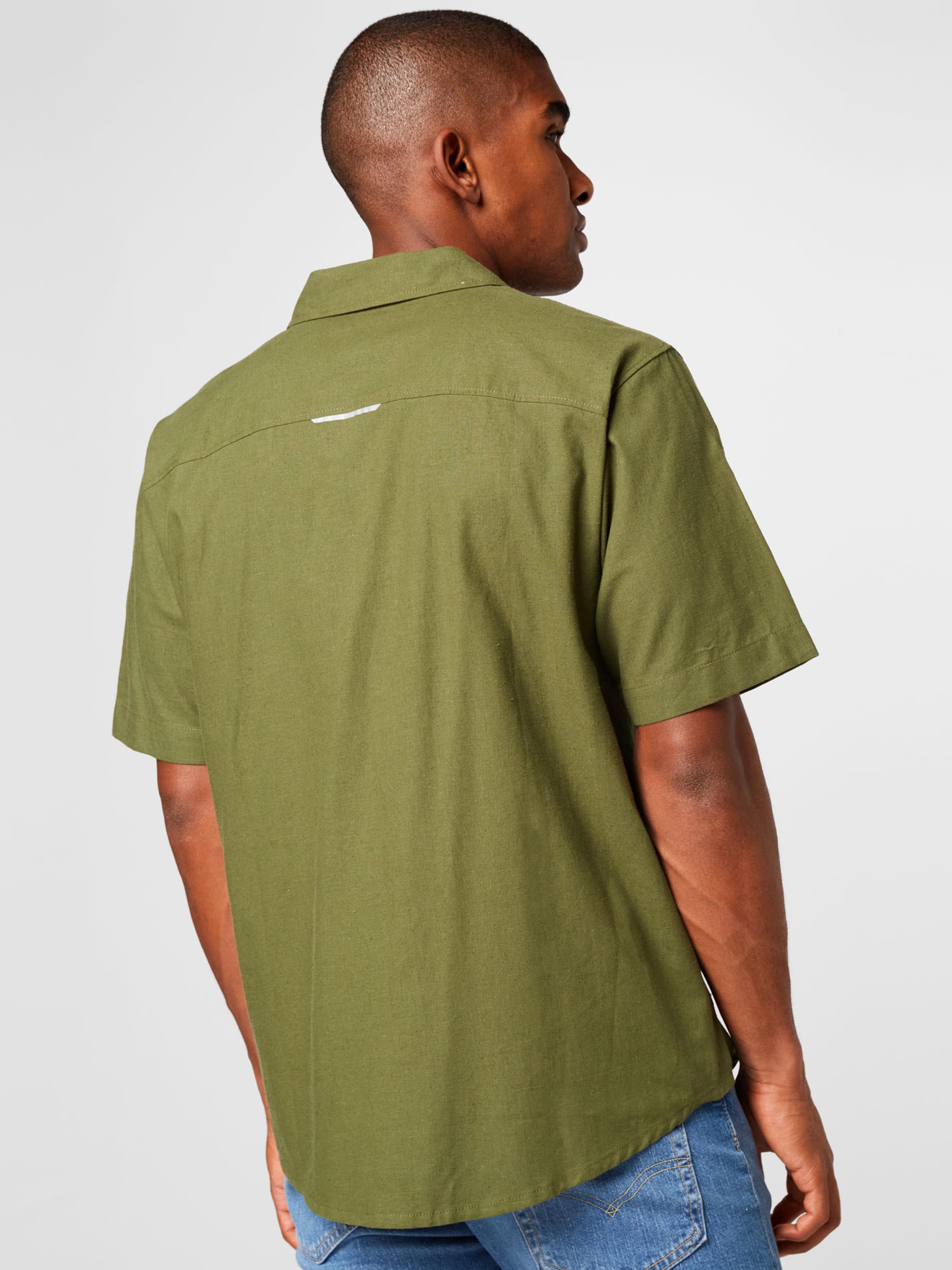 Männer Sportbekleidung JACK WOLFSKIN Funktionshemd 'NATURE' in Oliv - SM80074 Männer Sportbekleidung JACK WOLFSKIN Funktionshemd 'NATURE' in Oliv - SM80074