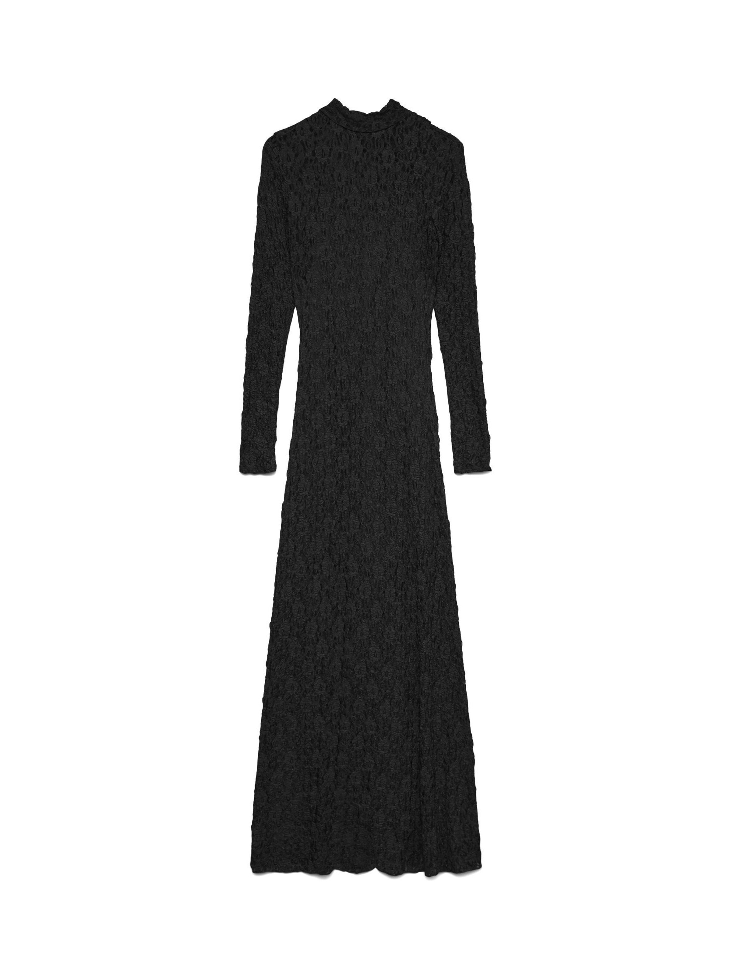 VERO MODA Jurk 'VMLuna' in Zwart: voorkant