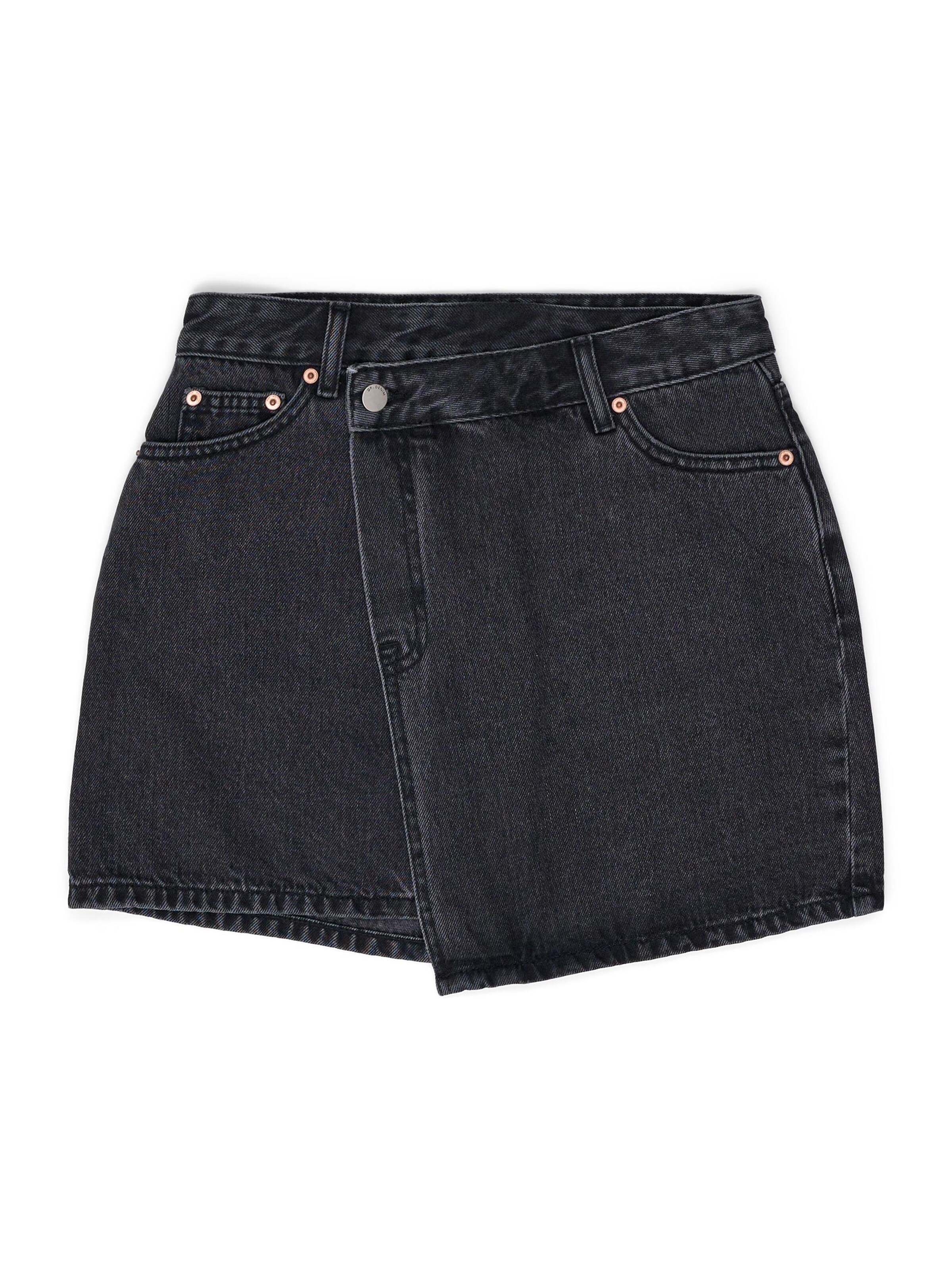 Dr. Denim Rock 'Renay Skirt'‌‌‌‌‌‌‌‌‌‌ in 34 in schwarzmeliert, Produktansicht