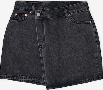 Dr. Denim Rock 'Renay Skirt' in Schwarz: Vorderseite