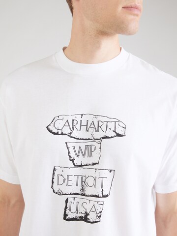 Carhartt WIP Тениска 'Masterpiece' в бяло