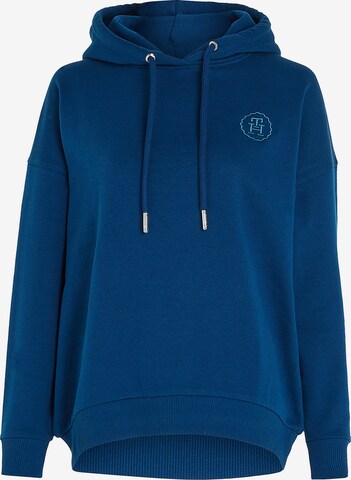 Sweat-shirt TOMMY HILFIGER en bleu : devant