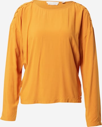 TOM TAILOR DENIM Blouse in Geel: voorkant