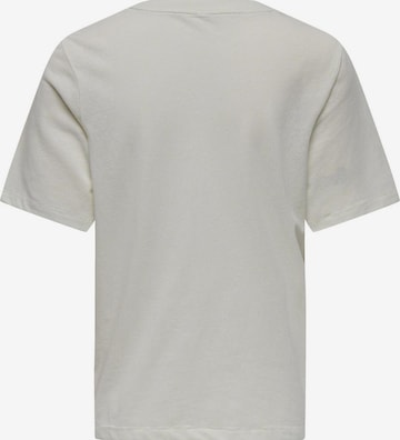 T-shirt 'BLINIS' ONLY en blanc