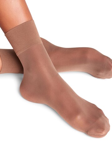 FALKE Socken 'Pure Matt'‌‌‌‌ in Braun